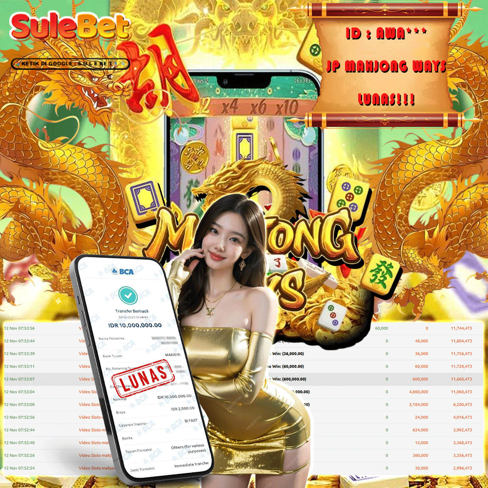 IITOTO – JACKPOT mahjong ways 10.000.000.,- LUNAS !!!