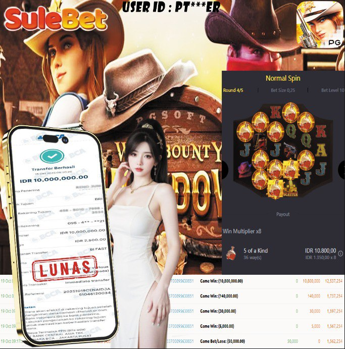 IITOTO – JACKPOT WILD BOUNTY SHOWDOWN Rp.10.000.000.,- LUNAS !!!