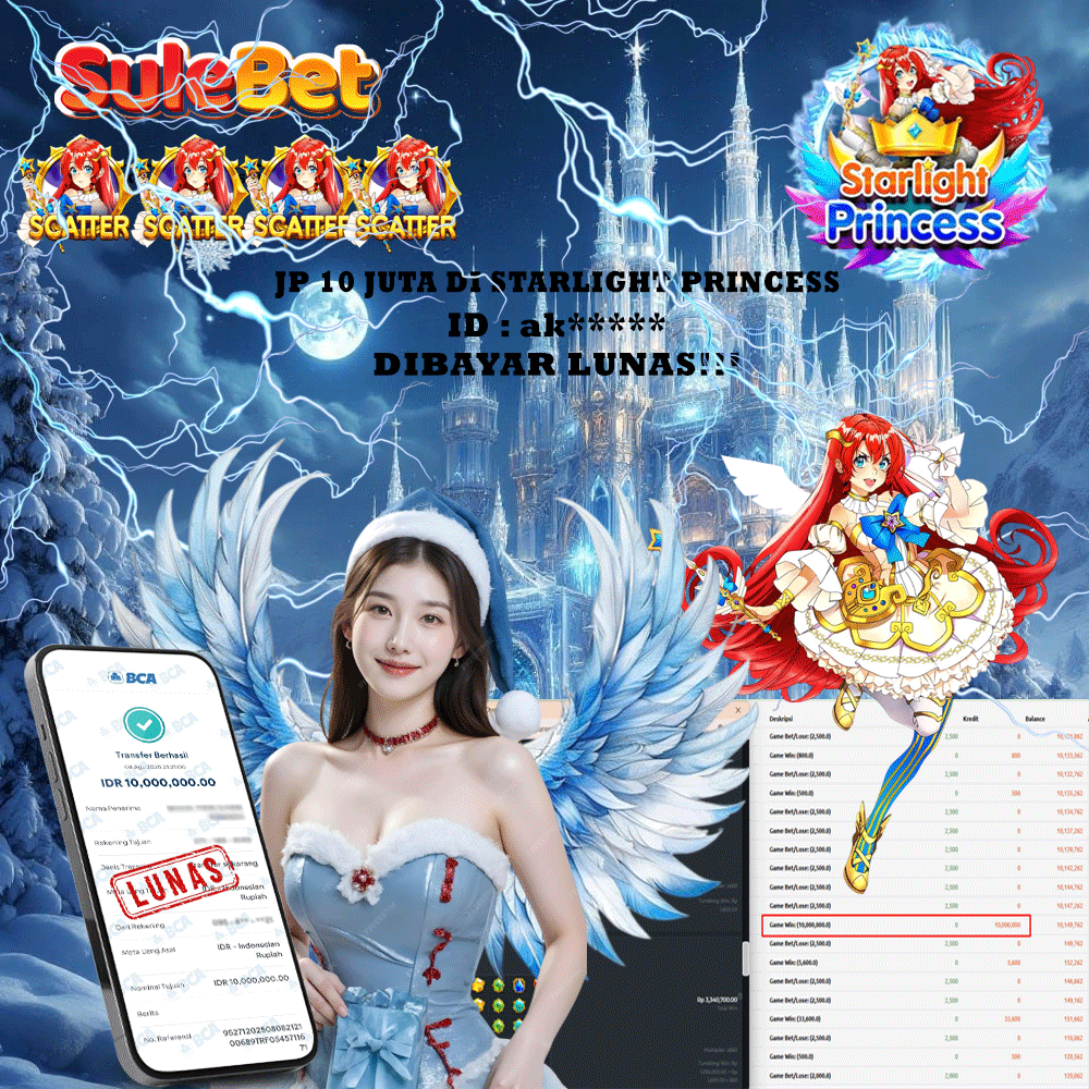 IITOTO – JACKPOT starlight princess Rp.10.000.000.,- LUNAS !!!