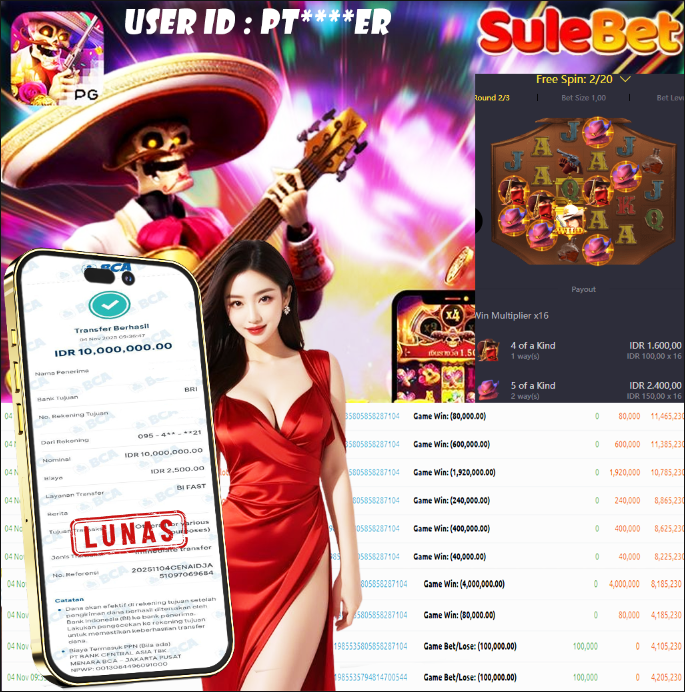 IITOTO – JACKPOT wild bandito Rp.10.000.000.,- LUNAS !!!