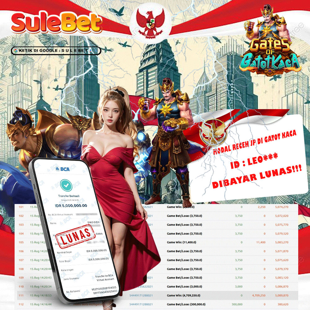 IITOTO – JACKPOT GATES OF GATOTKACA 5.000.000.,- LUNAS !!!