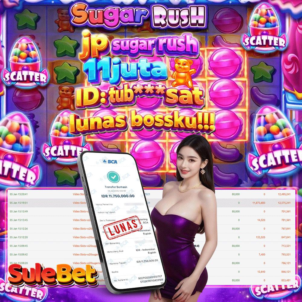IITOTO – JACKPOT SUGAR RUSH Rp.11.750.000.,- LUNAS !!!