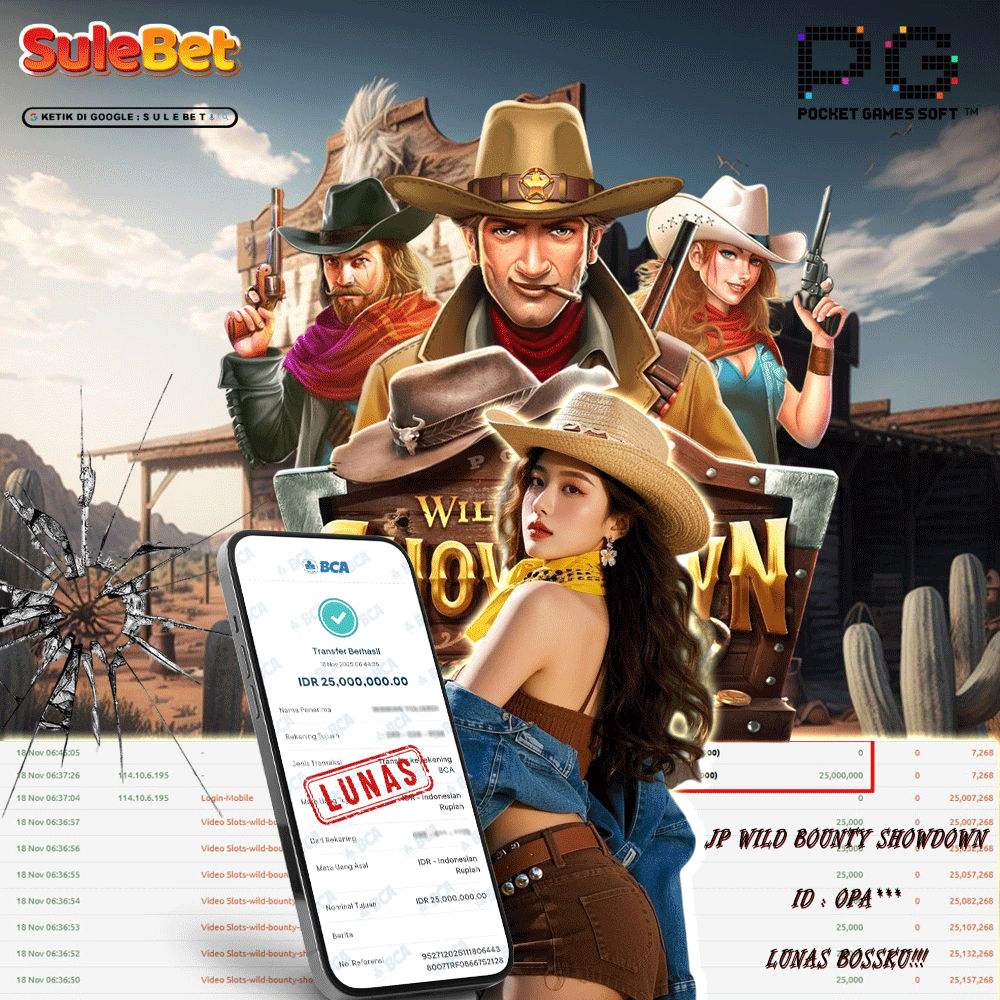 IITOTO – JACKPOT WILD BOUNTY SHOWDOWN Rp.25.000.000.,- LUNAS !!!